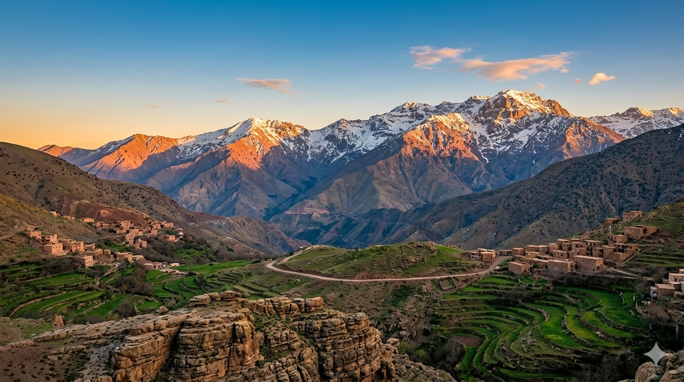 Montagnes de l'Atlas